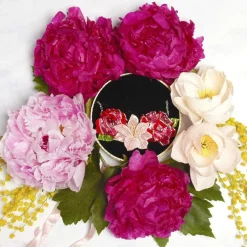 Erstwilder Tickled Pink Flower Necklace (Small)* Necklaces