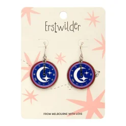 Erstwilder Timely Tale Enamel Drop Earrings* Enamel Earrings