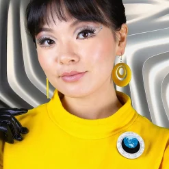 Erstwilder Tiny Blue Dot Brooch* Brooches