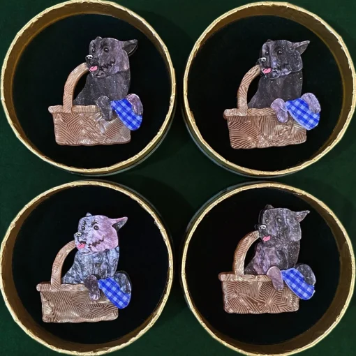 Erstwilder Toto Brooch* Brooches
