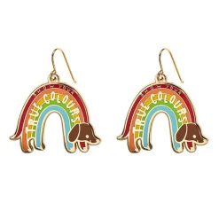 Erstwilder True Colours Enamel Drop Earrings* Enamel Earrings