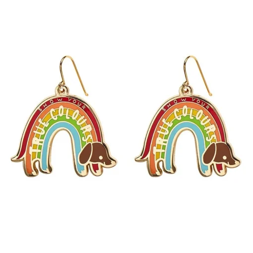 Erstwilder True Colours Enamel Drop Earrings* Enamel Earrings