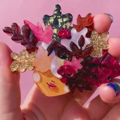 Erstwilder Turn A New Leaf Brooch* Brooches