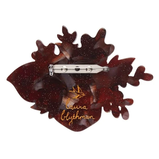 Erstwilder Turn A New Leaf Brooch* Brooches
