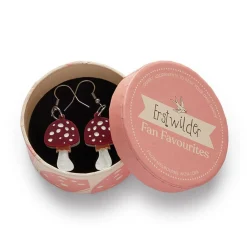 Erstwilder Twinning Toadstools Drop Earrings* Earrings