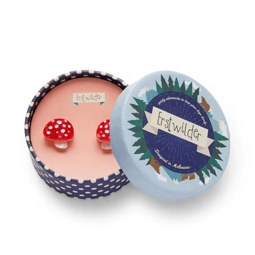 Erstwilder Twinning Toadstools Stud Earrings* Earrings