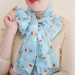 Erstwilder Up In The Clouds Large Neck Scarf* Scarves