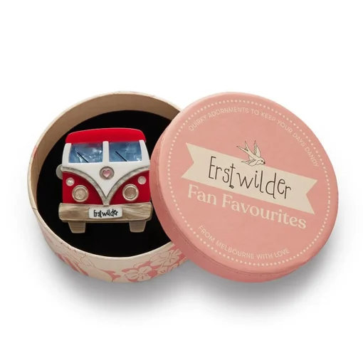 Erstwilder Vagabond Wheels Brooch* Brooches