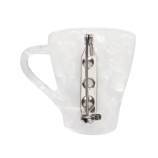 Erstwilder Wake Up And Smell The Coffee Mini Brooch* Brooches