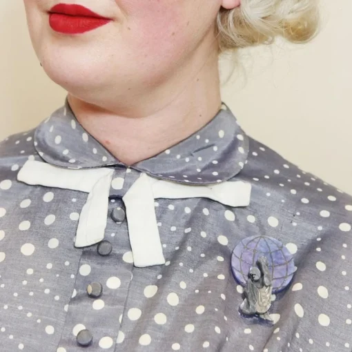 Erstwilder Weight Of The World Brooch* Brooches