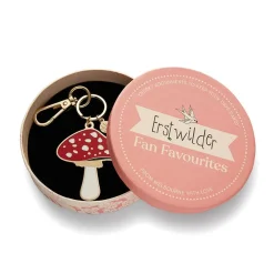 Erstwilder Well Spotted Brooch Key Ring* Enamel Key Rings