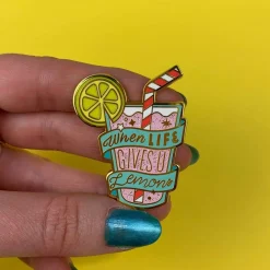 Erstwilder When Life Gives U Lemons Enamel Pin* Enamel Pins