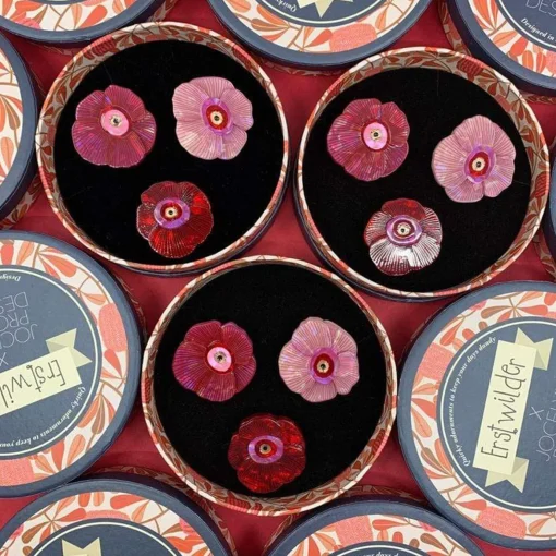 Erstwilder Wild Rose Bouquet Brooch Set* Brooches