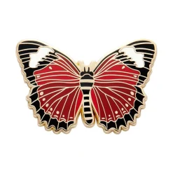 Erstwilder Wings Laced In Red Enamel Pin* Enamel Pins