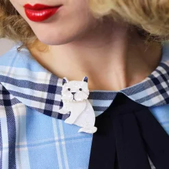 Erstwilder Winston The Westie Brooch* Brooches