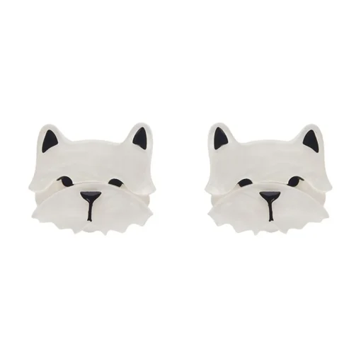 Erstwilder Winston The Westie Earrings* Earrings
