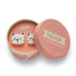 Erstwilder Winston The Westie Earrings* Earrings