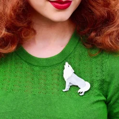 Erstwilder Wolfpack Of One Brooch* Brooches