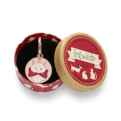 Erstwilder Wrapped Up In Love Enamel Pet Charm* Enamel Key Rings