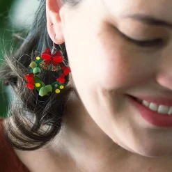 Erstwilder Wreath Down Under Earrings* Earrings