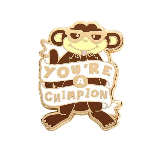 Erstwilder You'Re A Chimpion Enamel Pin* Enamel Pins