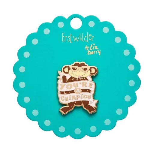 Erstwilder You'Re A Chimpion Enamel Pin* Enamel Pins