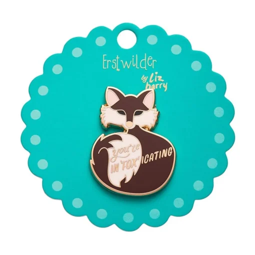 Erstwilder You'Re In"Fox"Icating Enamel Pin* Enamel Pins