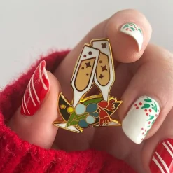 Erstwilder Yuletide Sparkles Enamel Pin* Enamel Pins