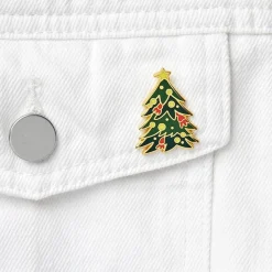 Erstwilder Yuletide Timber Enamel Pin* Enamel Pins
