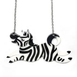 Erstwilder Zebra Crossing Necklace* Necklaces