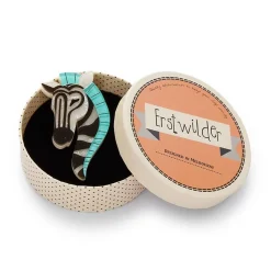 Erstwilder Zelda The Zany Zebra Brooch* Brooches