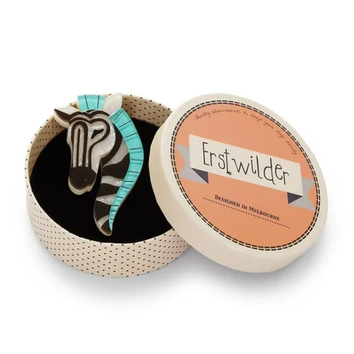 Erstwilder Zelda The Zany Zebra Brooch* Brooches