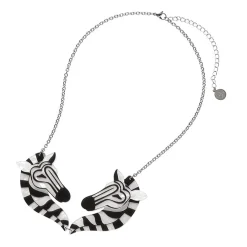 Erstwilder Zelda The Zany Zebra Necklace* Necklaces