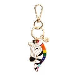 Erstwilder Zelda The Zestful Zebra Enamel Key Ring* Enamel Key Rings