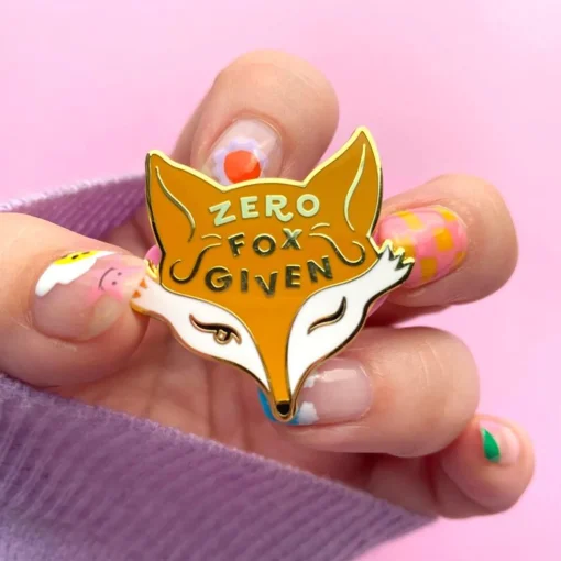 Erstwilder Zero Fox Given Enamel Pin* Enamel Pins