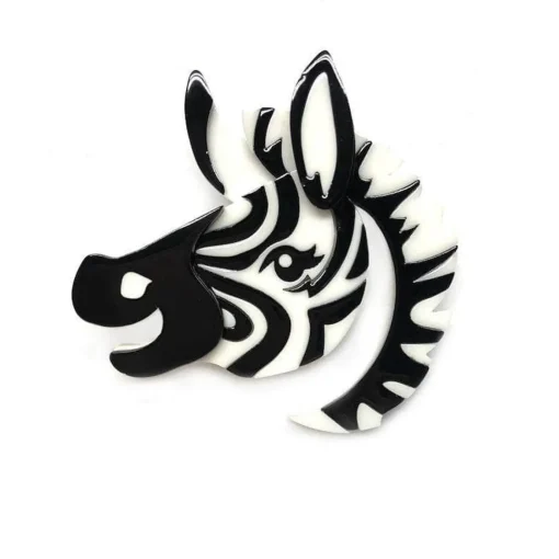 Erstwilder Zesty Zebra Brooch* Brooches